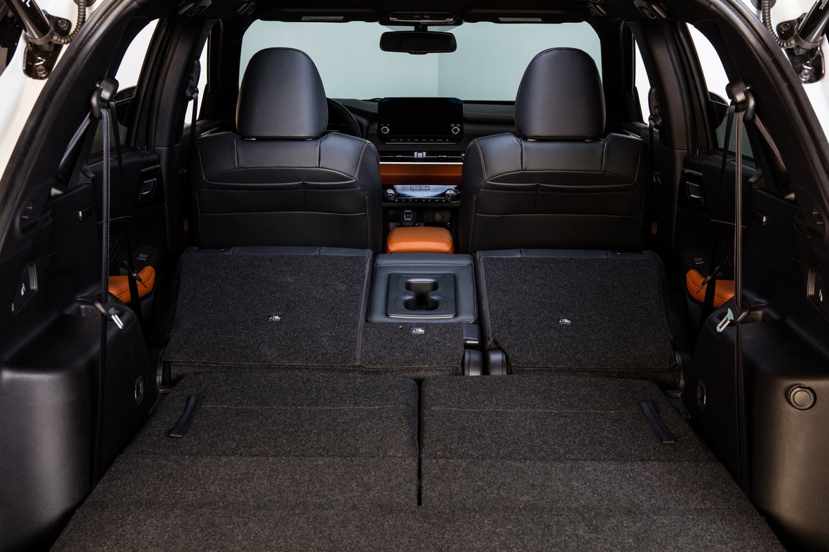 2022 Mitsubishi Outlander interior detail shot