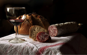 Wine and Meat