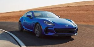 blue 2023 Subaru BRZ