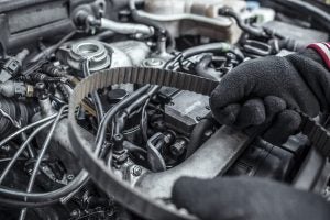 damaged engine belt los angeles