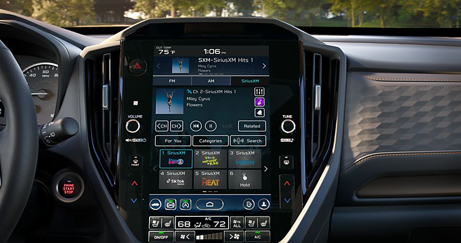 Subaru Starlink mutlimedia