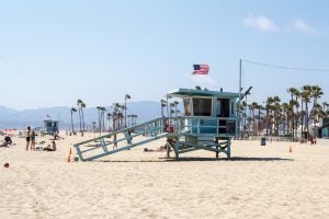 Beach in Los Angeles Near City of Industry, CA