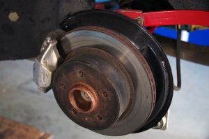 brakes getting repaired