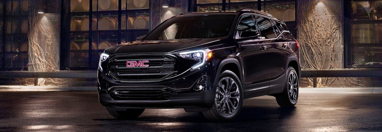 2020 GMC Terrain black SUV