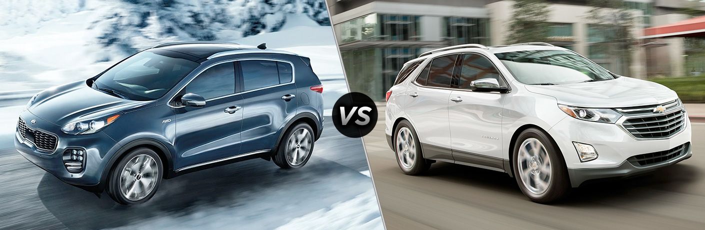 2020 Kia Sportage vs 2020 Chevrolet Equinox