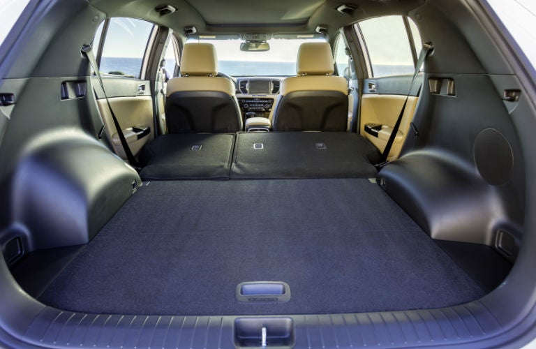 2018 Kia Sportage cargo space
