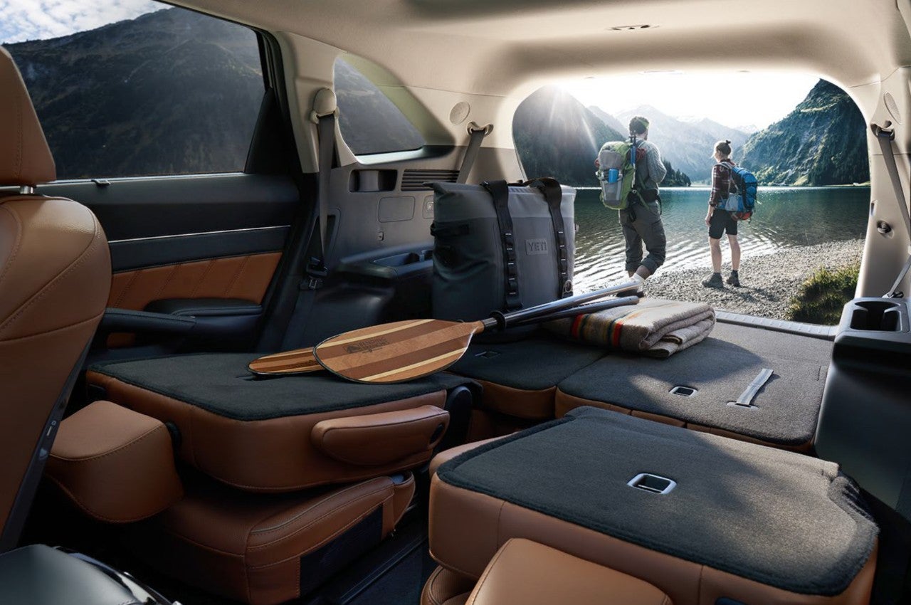 Sorento Folding back seats