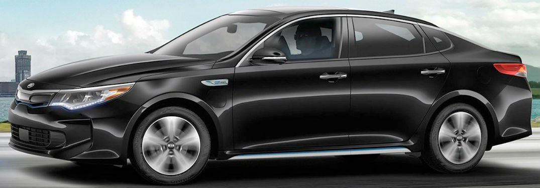 2017 Kia Optima Plug-In in black