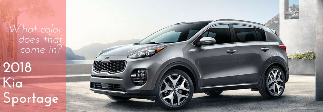 2018 kia sportage color options matt blatt toms river nj