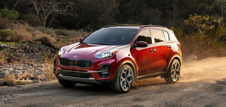 2020 Kia Sportage interior dimensions and cargo space