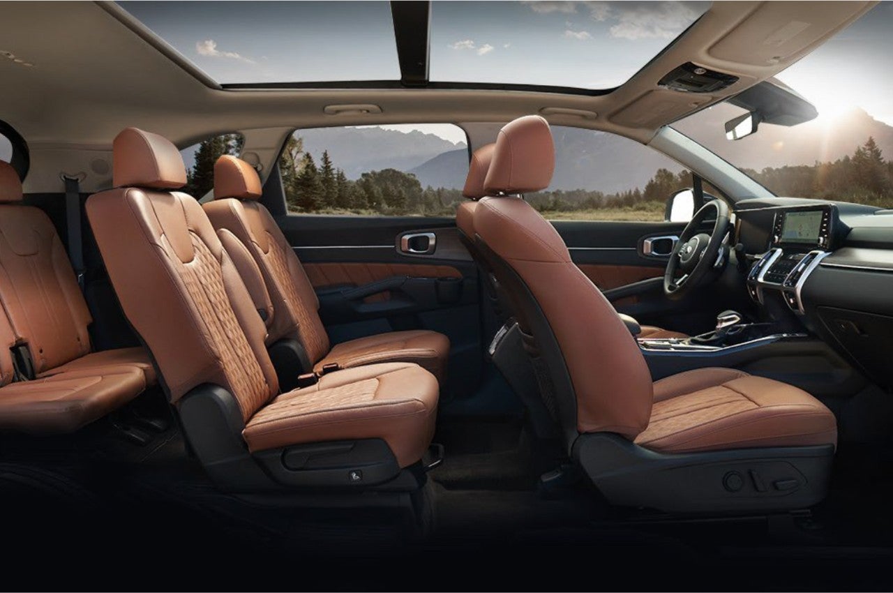 2021 Sorento Interior Passenger area