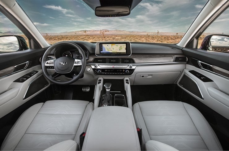 2020 Kia Telluride SX Trim Level interior