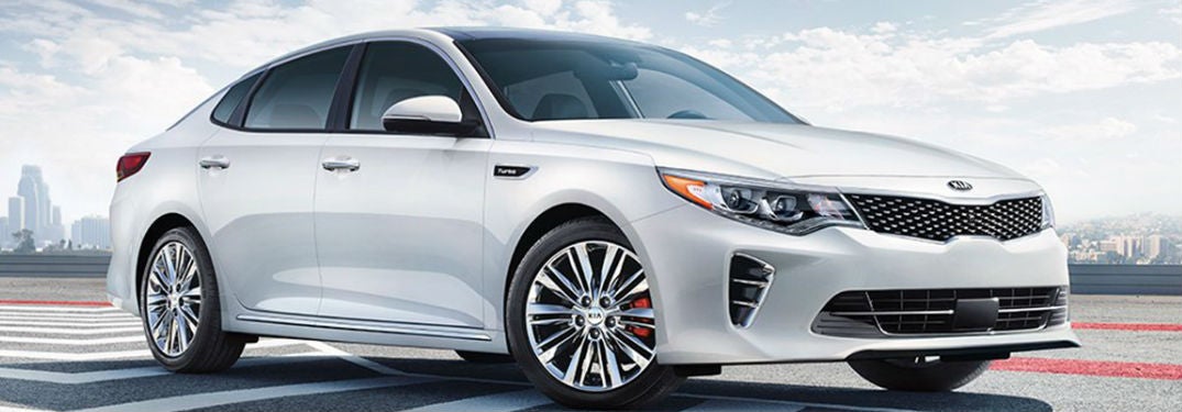 2018 Kia Optima in white