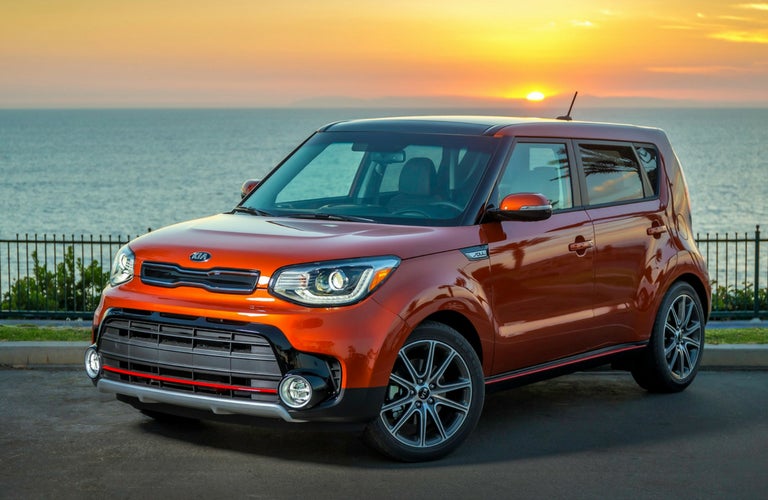 2019 Kia Soul in red