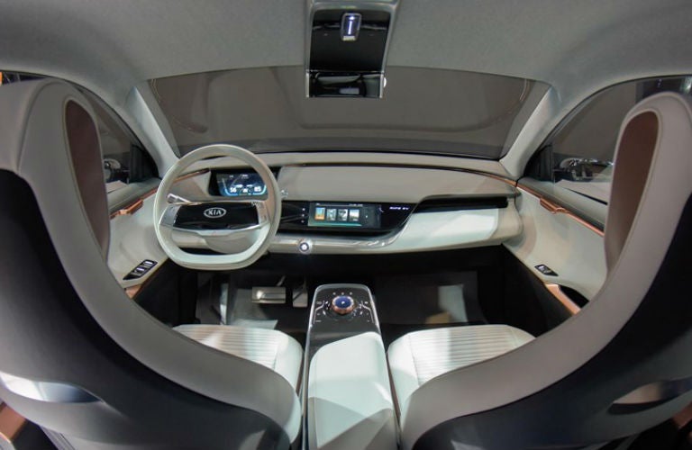 2018 CES Kia Vehicle dashboard