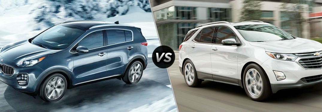 2019 Kia Sportage vs 2019 Chevy Equinox
