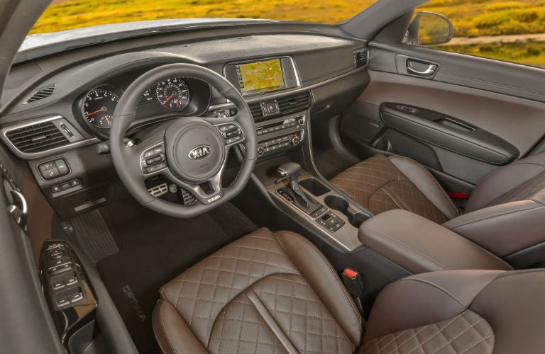2018 Kia Optima dashboard