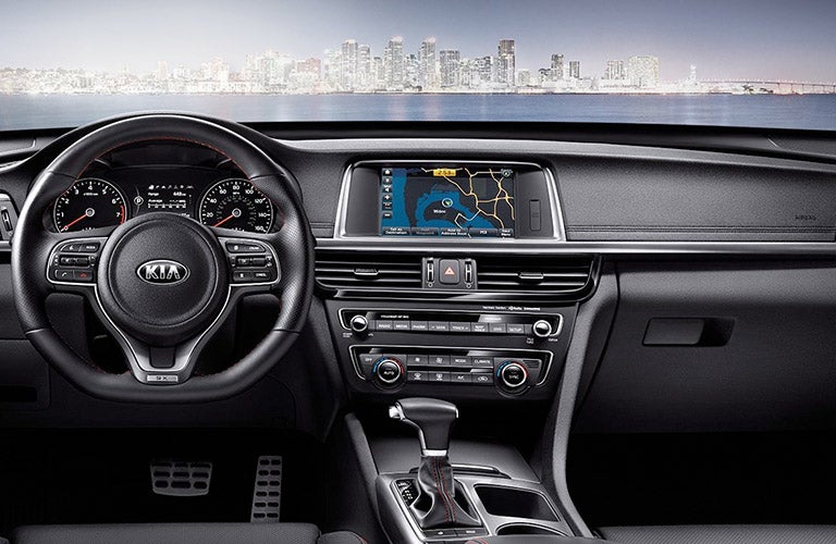 2017 Kia Optima dashboard