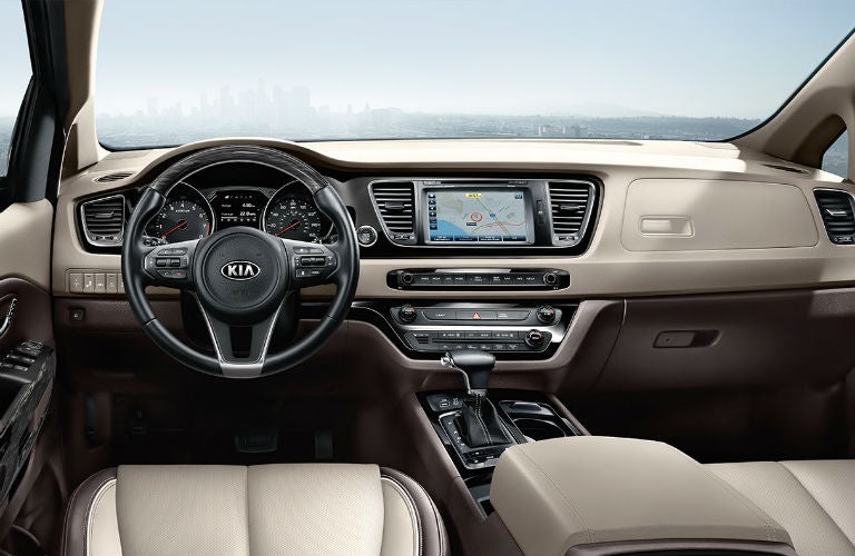 2018 Kia Sedona dashboard