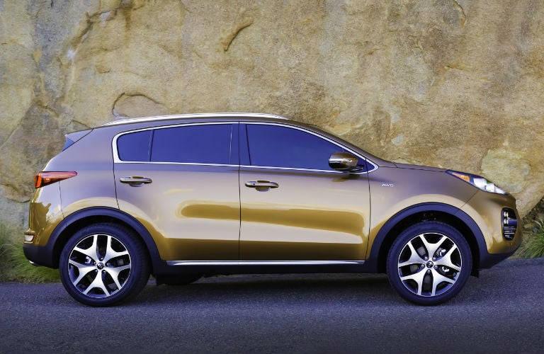 2018 Kia Sportage in gold