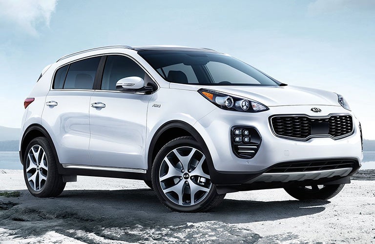 2019 Kia Sportage in white