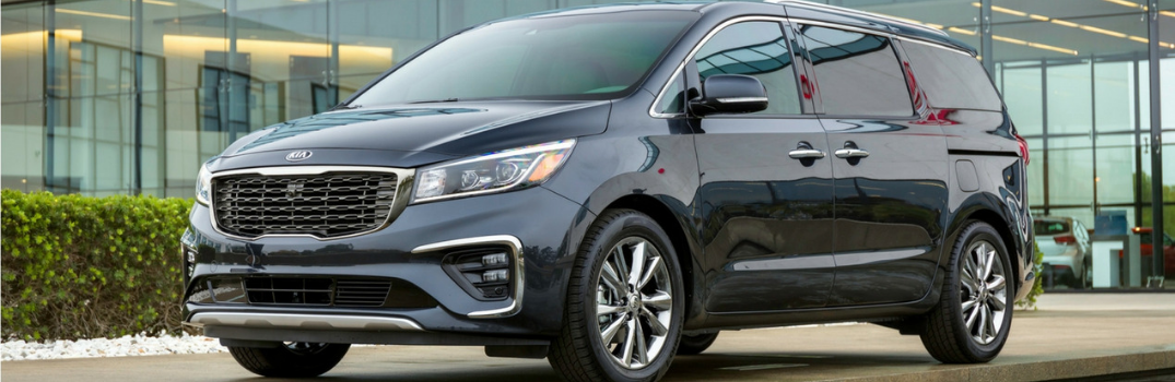 2019 Kia Sedona parked in a lot