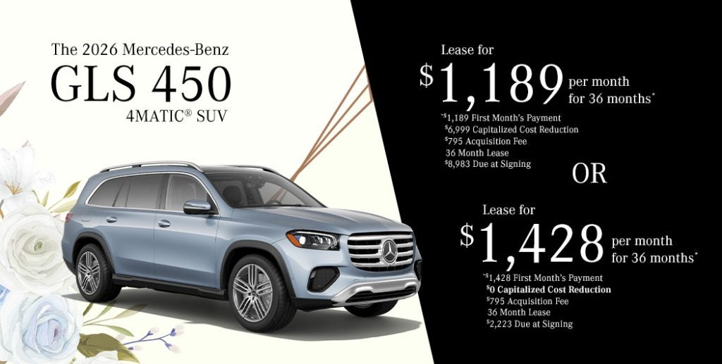 2026 Mercedes-Benz GLS 450 4MATIC® SUV

