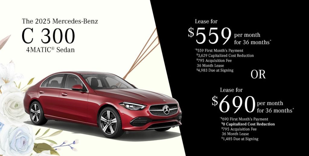 2025 C 300 4MATIC® Sedan