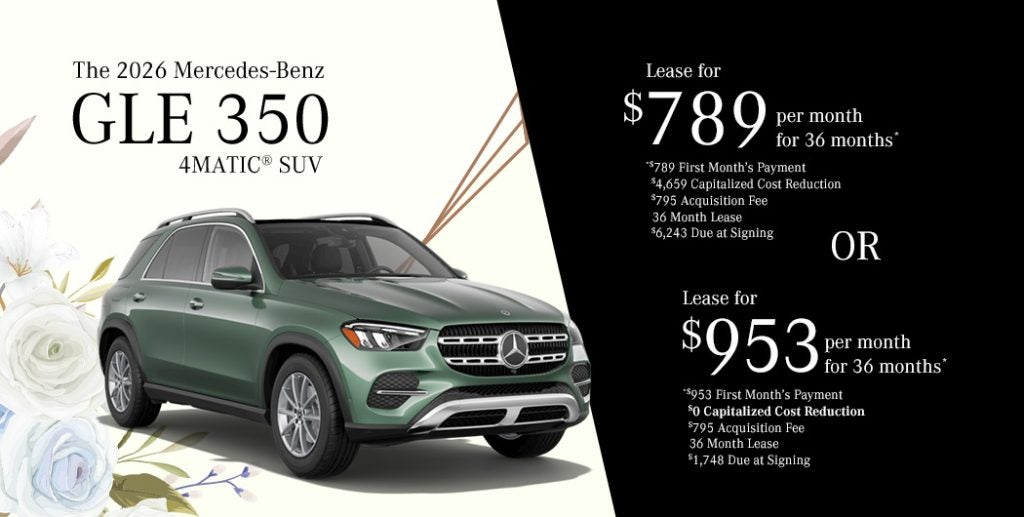 2026 Mercedes-Benz GLE 350 4MATIC® SUV

