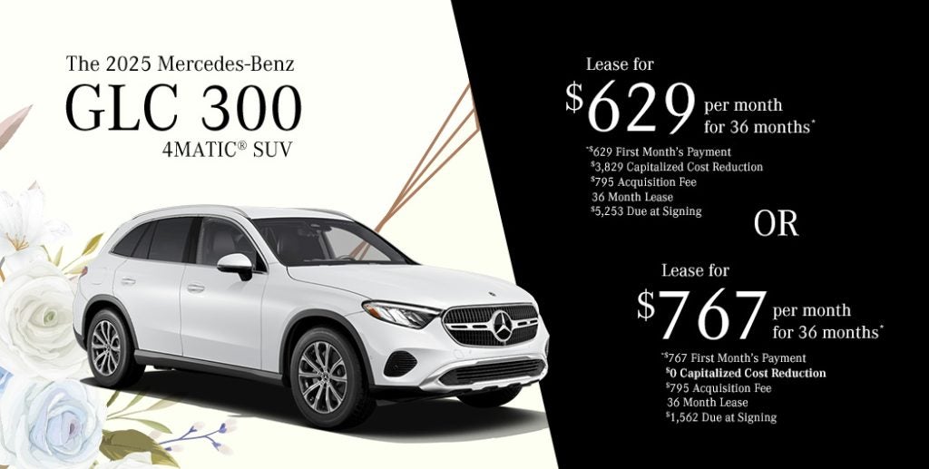 2025 Mercedes-Benz GLC 300 4MATIC® SUV

