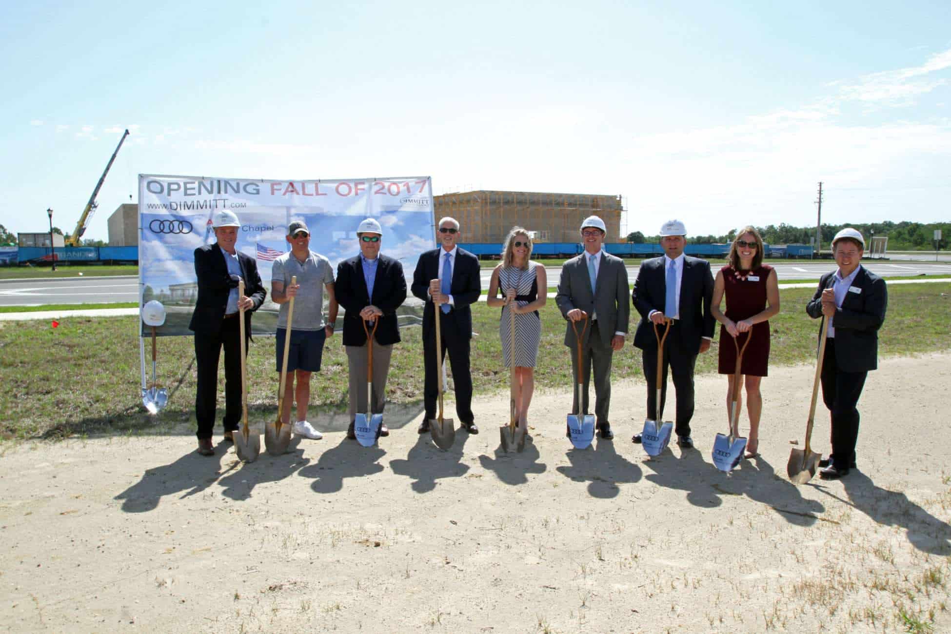 Dimmitt Audi Ground Breaking 052217
