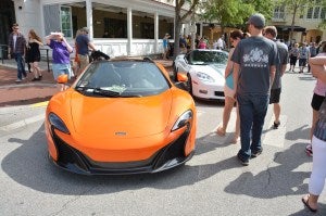 McLaren 650S in Orlando, Florida for Celebration Exotic Car Show 2015