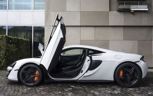Doors on the 570S open higher and tighter than the ones on the other models.