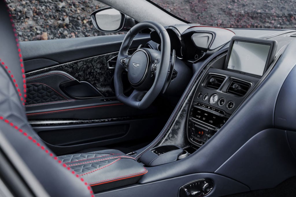 2019-aston-martin-dbs-superleggera interior dash