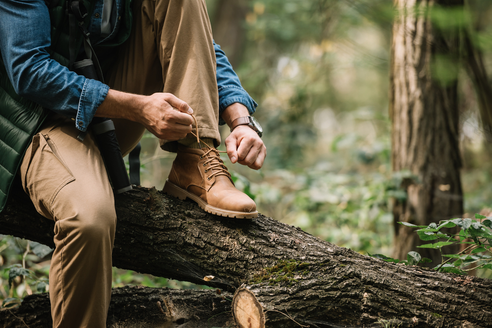 hiker on a trail