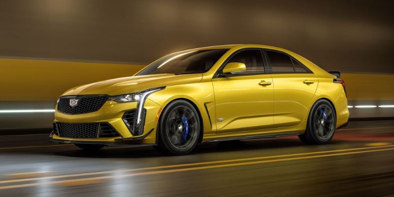 2024 Cadillac CT4-V Blackwing design