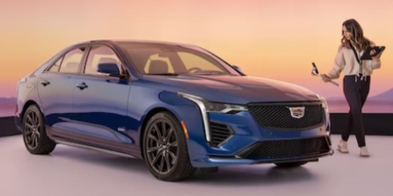 2024 Cadillac CT4-V design