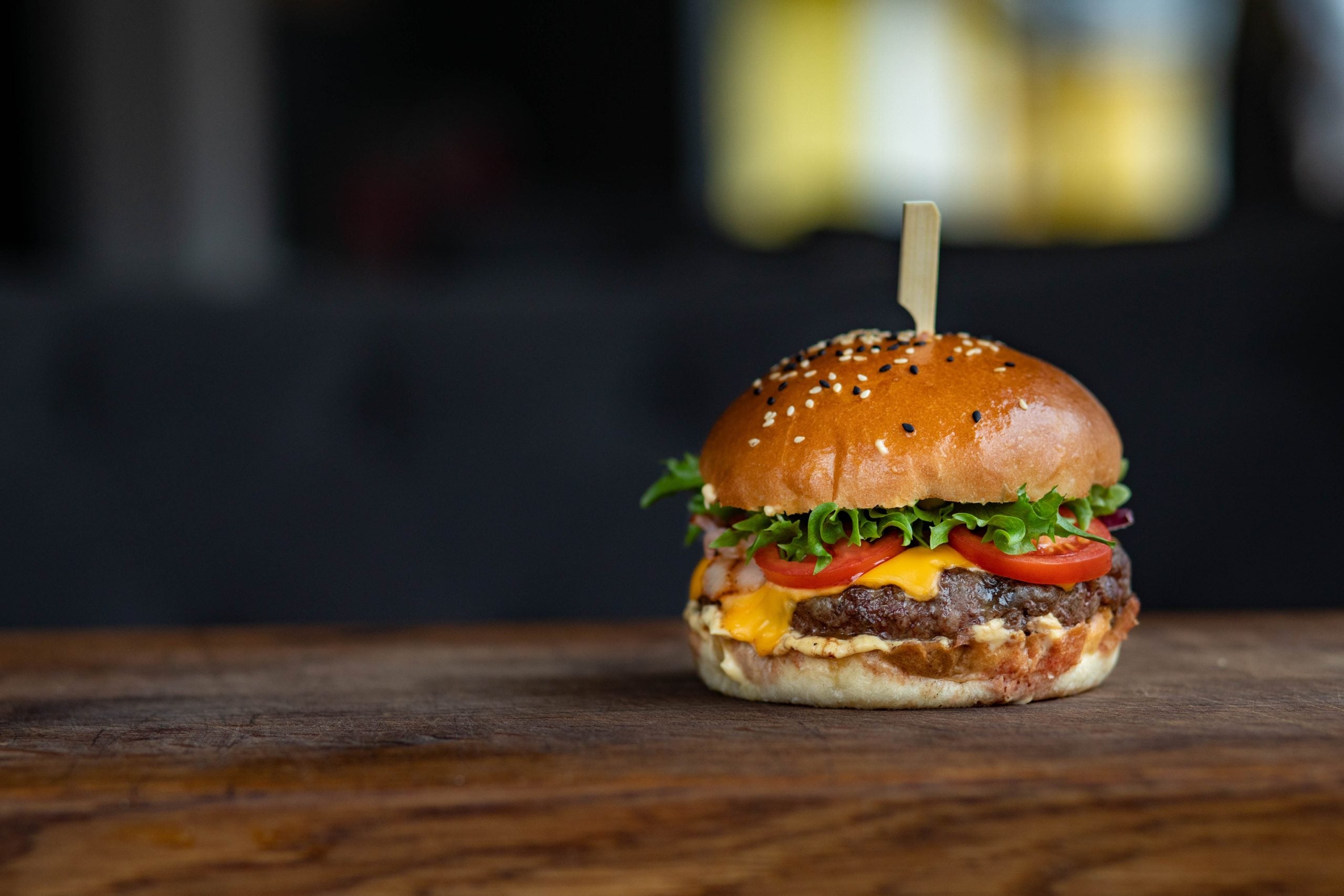 delicious hamburger from Blackfoot, Idaho