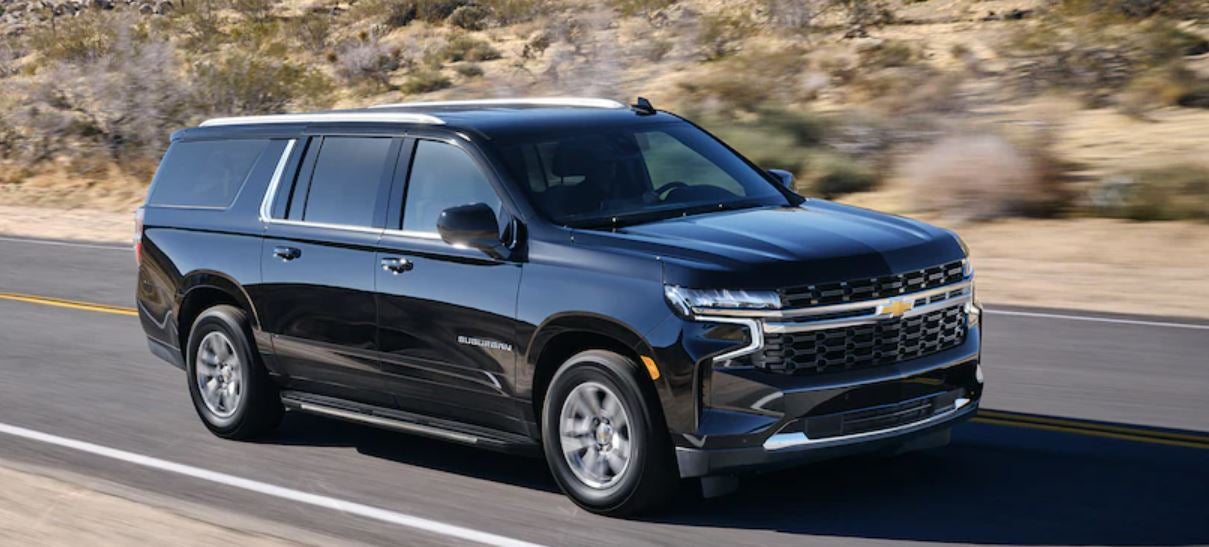 Chevrolet SUV lineup near Reston VA