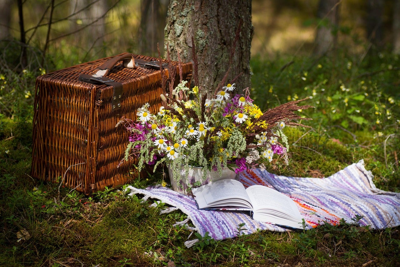 Free Book Flowers photo and picture