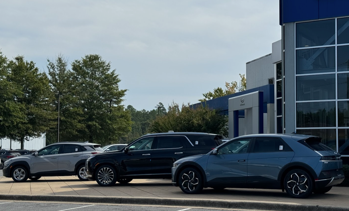Lineup of Hyundai SUVs and crossovers at Crain Hyundai of Little Rock, ideal for spring travel.