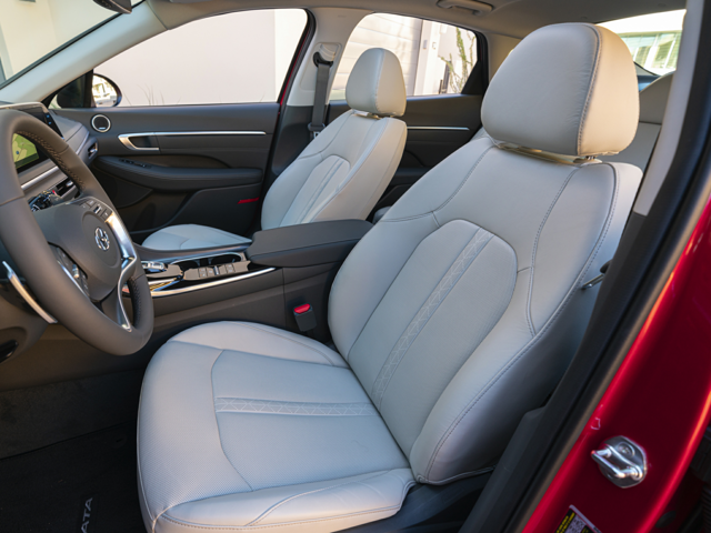 Interior view of a 2023 Hyundai Sonata. | Hyundai dealer in Little Rock, AR | Crain Hyundai of Little Rock
