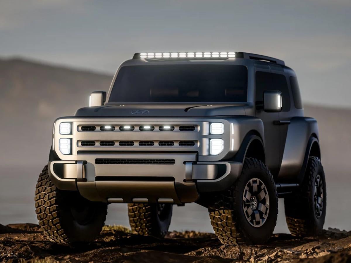 Hyundai Boulder concept SUV off road rugged design in Little Rock AR