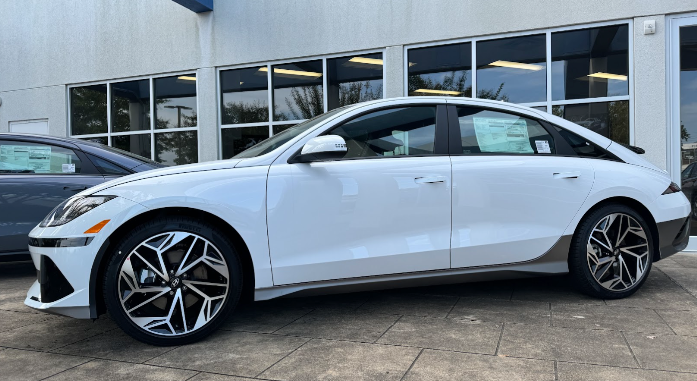 The award-winning Hyundai Ioniq 6 at Crain Hyundai of Little Rock