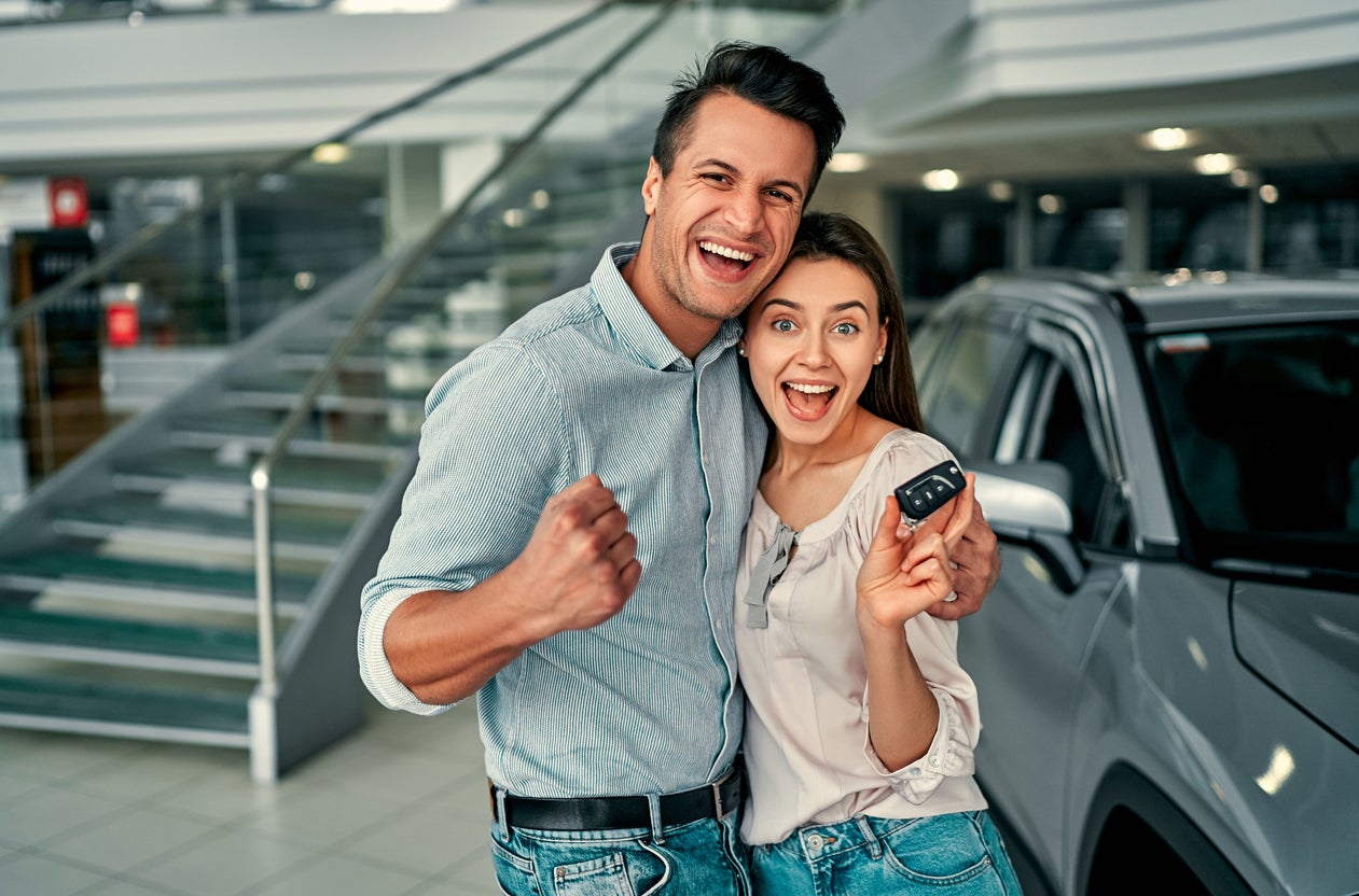 Another happy set of first-time car buyers here at Savage Kia