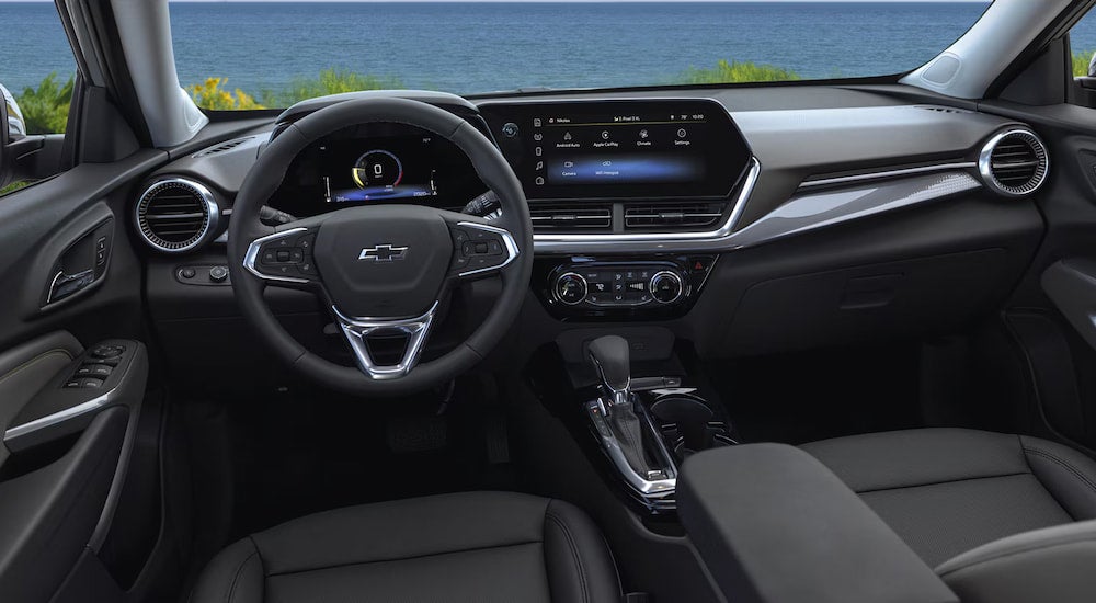 2026 Chevy Trax interior view.