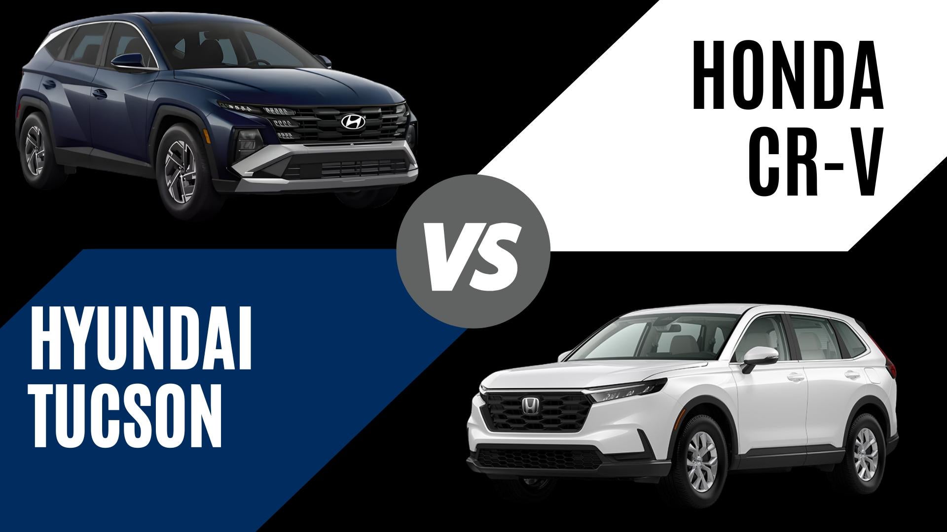 2026 Hyundai Tucson vs 2026 Honda CR-V comparison in Bentonville AR