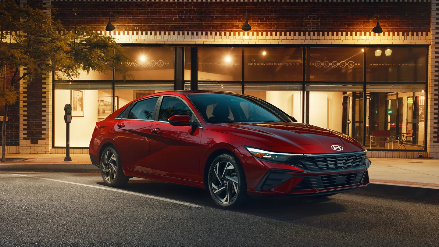 2025-hyundai-elantra-red-parked
