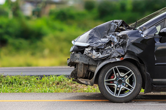 Crashed Car