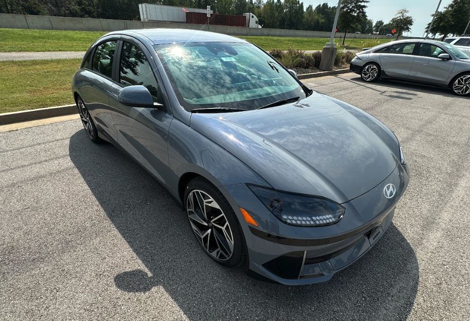 The Hyundai Ioniq 6 at Crain Hyundai of Fayetteville